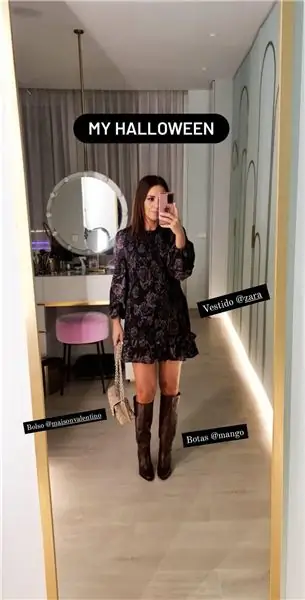 Паула Эчеваррия в платье Zara Паула Эчеваррия в платье Zara