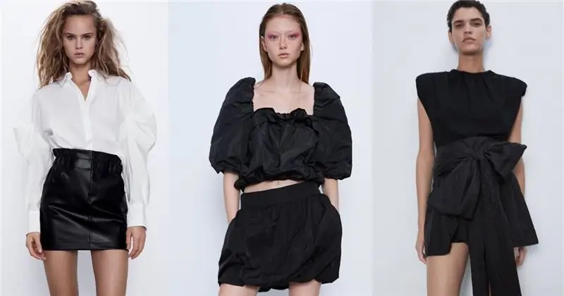 Все варианты, как носить черную юбку этим летом, есть в Zara