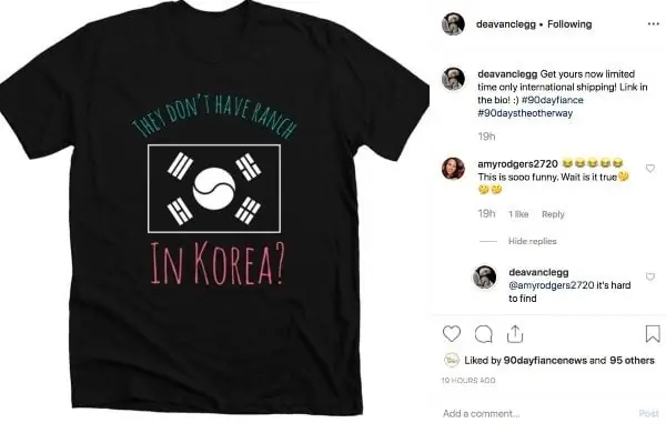 90-дневный жених: Диван Клегг - Instagram