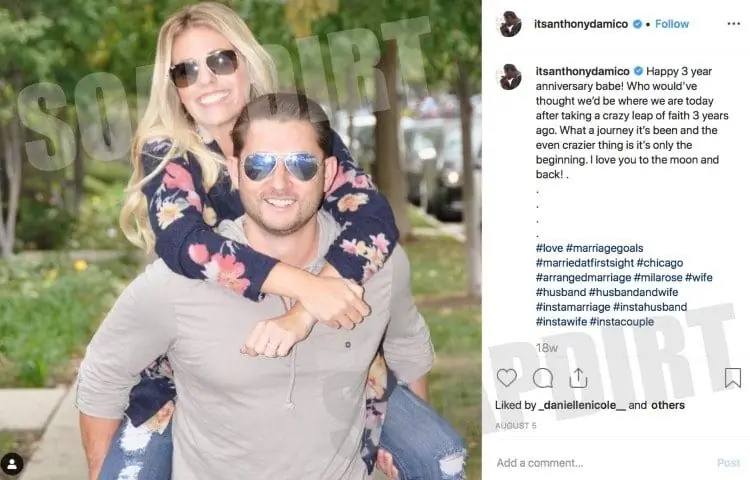 Женат с первого взгляда: Энтони Дамико - Instagram Женат с первого взгляда: Энтони Дамико - Instagram