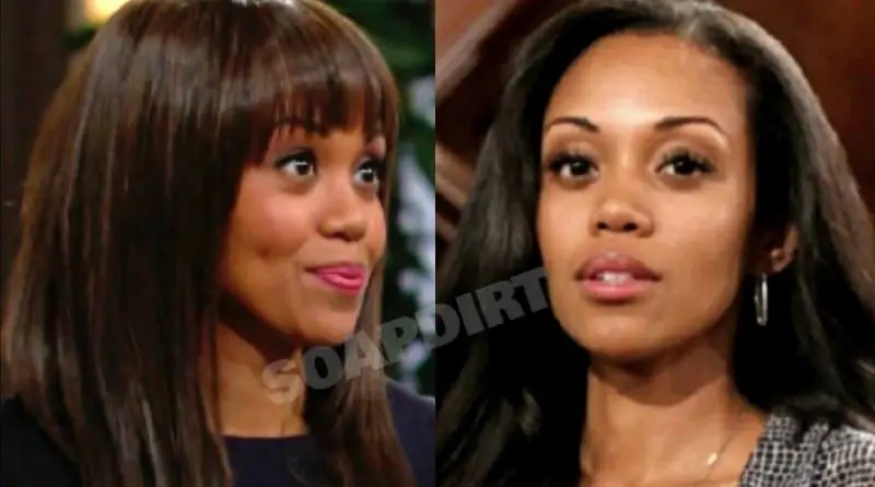 Молодые и беспокойные: Аманда Синклер (Мишаэль Морган) - Хилари Кертис (Мишаэль Морган)