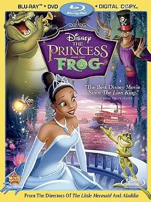 На Blu-Ray/DVD: Принцесса и лягушка