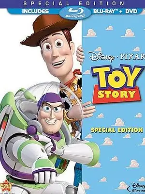 На Blu-Ray/DVD: "История игрушек 1"