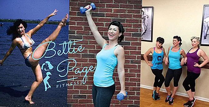 Эксклюзивный подглядывающий сайт Bettie Page Fitness: общая сила тела и кардио тренировка