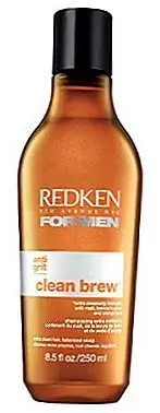 Вымойте волосы с пивом: Redken для мужчин. Очищайте еще один очищающий шампунь.