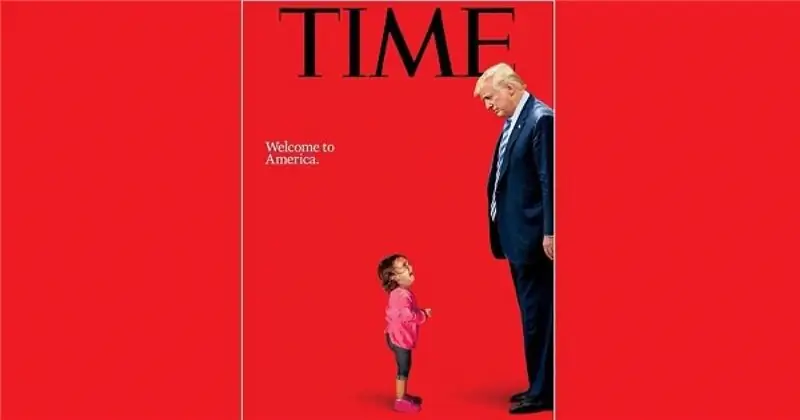 Шокирующая обложка журнала TIME с Трампом и плачущим ребенком-беженцем