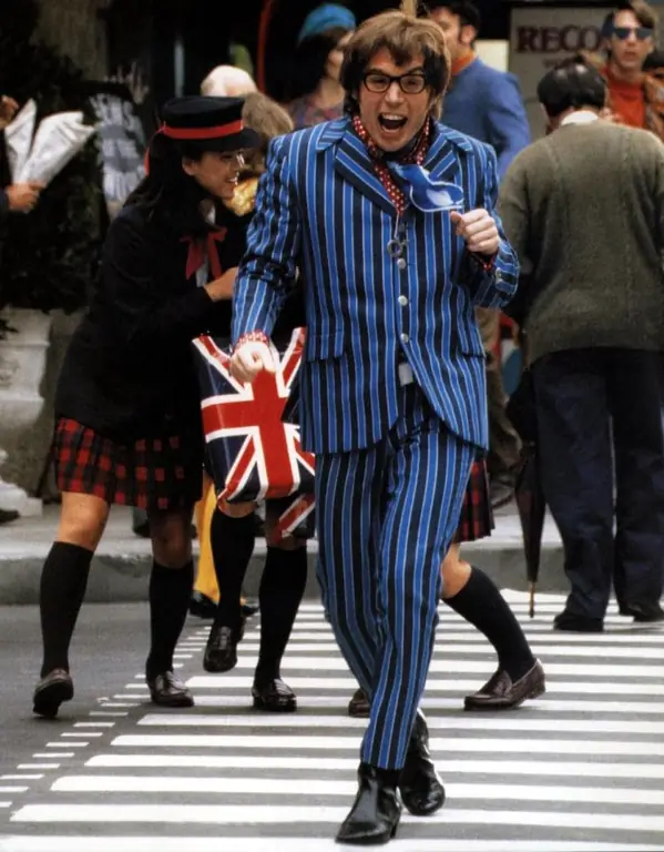 Остин Пауэрс, (AUSTIN POWERS: INTERNATIONAL MAN OF MYSTERY) США 1997, Реж.: M. Jay Roach, MIKE MEYERS, Stichwort: Zebrastreifen, Tanzen Остин Пауэрс, (AUSTIN POWERS: INTERNATIONAL MAN OF MYSTERY) США 1997, Реж.: M. Jay Roach, MIKE MEYERS, Stichwort: Zebrastreifen, Tanzen