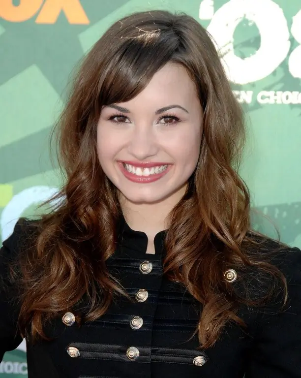 Деми Ловато, 2008 Teen Choice Awards, красная дорожка, юная Деми Ловато