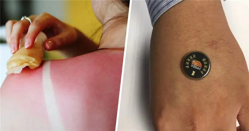 UV Sense: датчик солнца для предотвращения солнечных ожогов & рак кожи