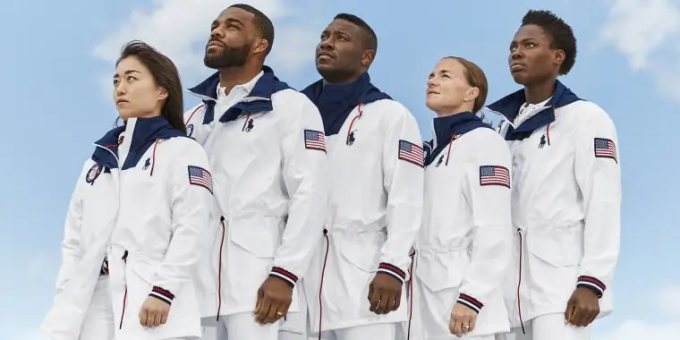 Форма сборной США на церемонии закрытия Олимпийских игр в Токио от Ralph Lauren