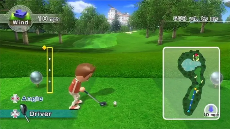 Гольф на курорте Wii Sports Resort