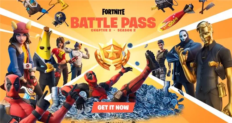 Fortnite: Глава 2 - Трейлер боевого пропуска второго сезона демонстрирует Дэдпула