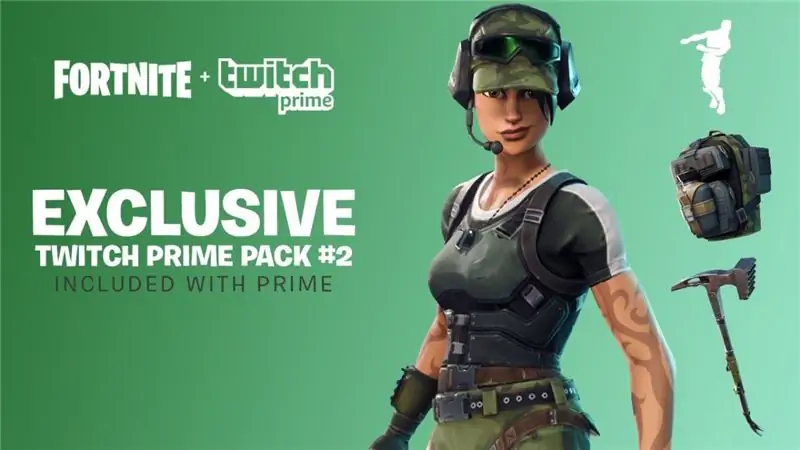 Fortnite нужны новые пакеты Twitch Prime
