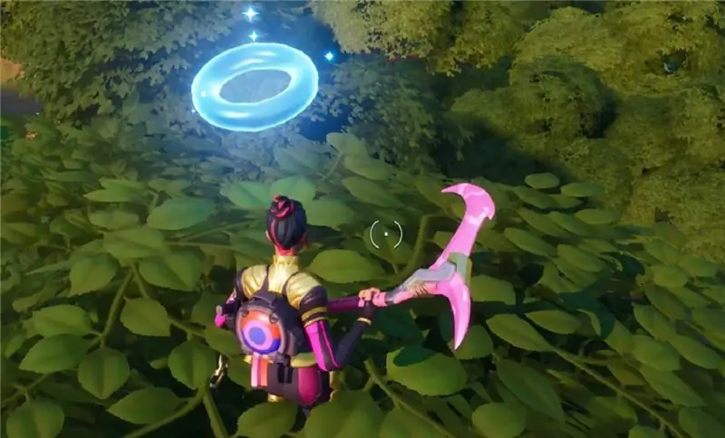 Fortnite: собирайте парящие кольца в Weeping Woods