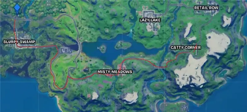 Slurpy To Catty Route