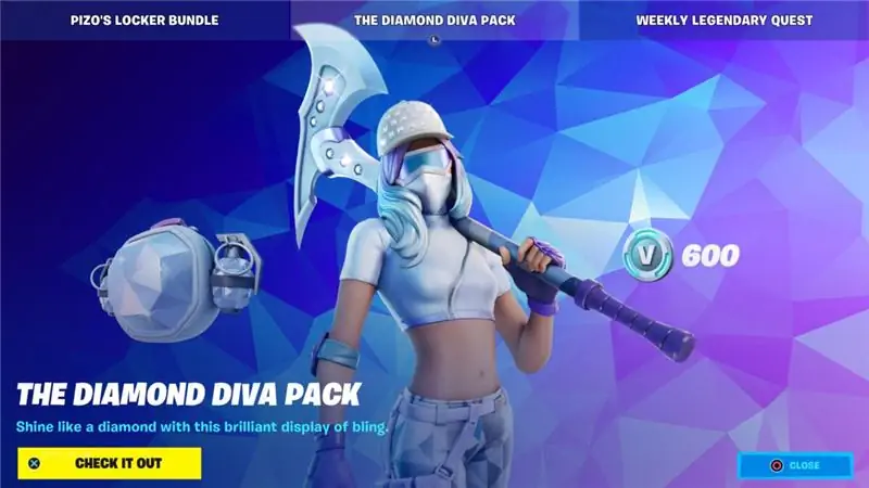 Набор Fortnite Diamond Diva Набор Fortnite Diamond Diva