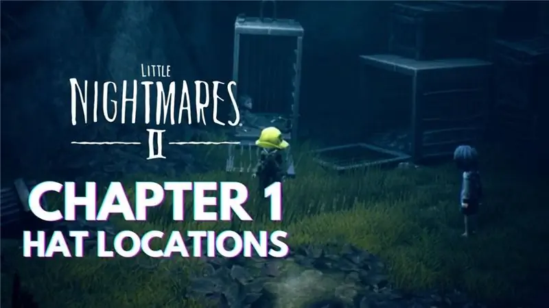 Little Nightmares 2: Расположение шляп в главе 1 (Ном, енотовая шапка &, желтая шляпа)