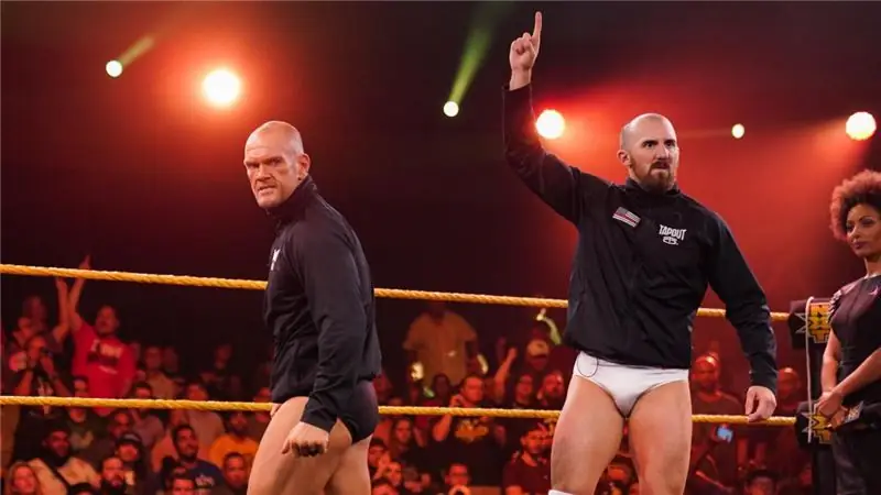 NXT Tag Team Championships отменен из-за травмы