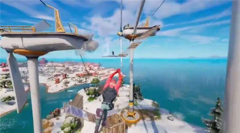 Fortnite Человек-паук качается Fortnite Человек-паук качается