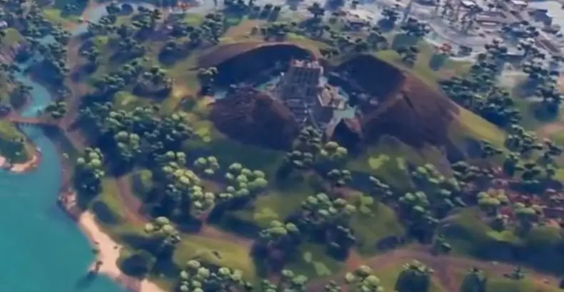 Fortnite Глава 3 вулкан