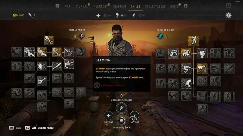 Dying Light 2: Как увеличить максимальную выносливость