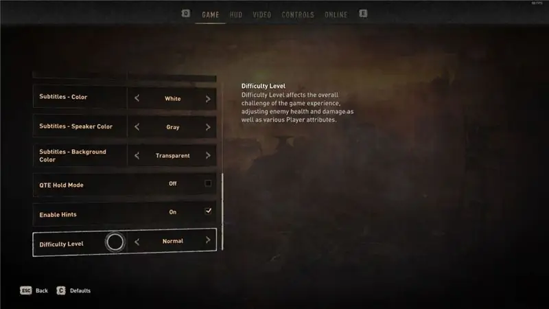 Dying Light 2: Как изменить сложность