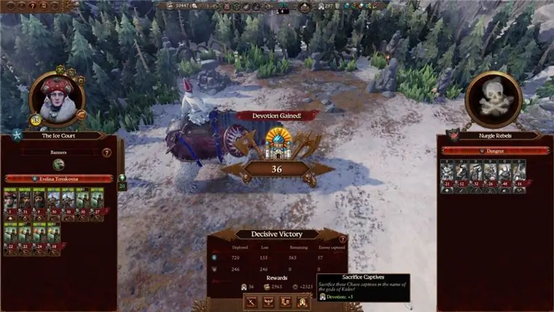 Total War: Warhammer 3 - Как заработать преданность