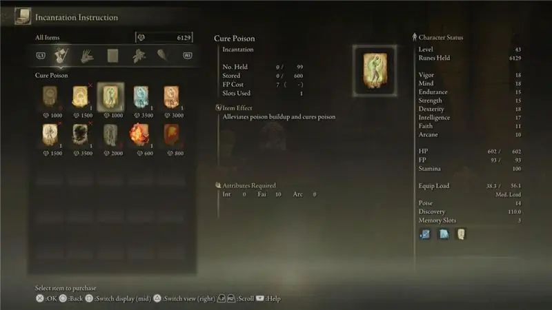 Elden Ring: Как вылечить яд