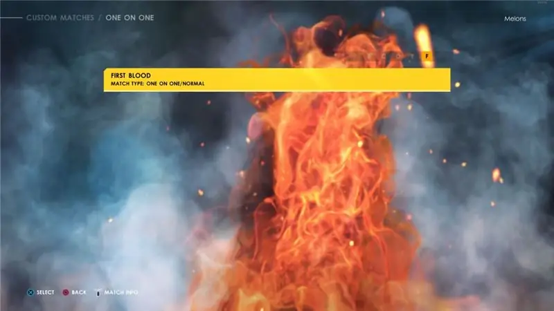 WWE 2K22: как сыграть матч первой крови