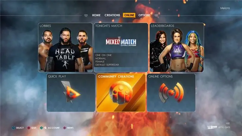 WWE 2K22: как играть в кросс-игру с друзьями