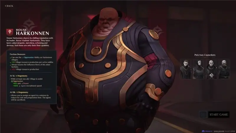 Dune: Spice Wars - Руководство фракции Дома Харконнен