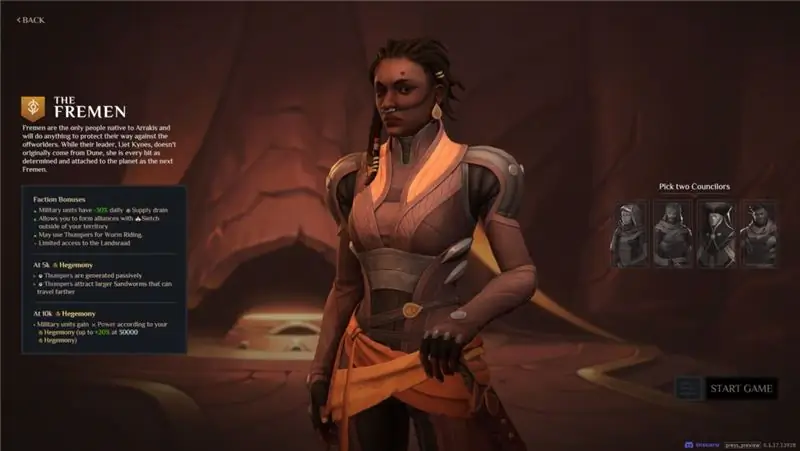 Dune: Spice Wars - руководство фракции фрименов