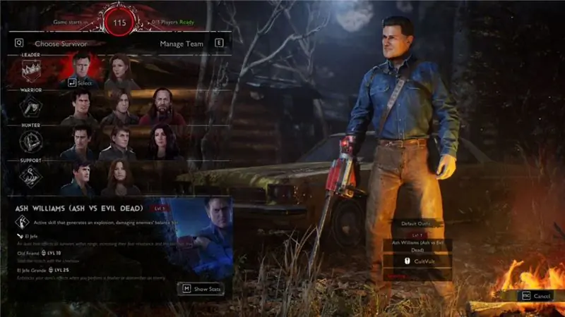 Evil Dead: The Game: Как разблокировать Эша Уильямса (Эш против Зловещих мертвецов)