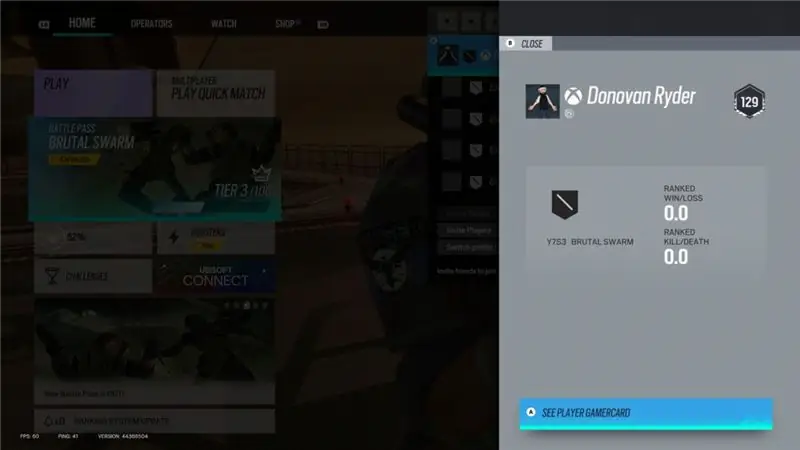 Rainbow Six Осада: как проверить собственную статистику