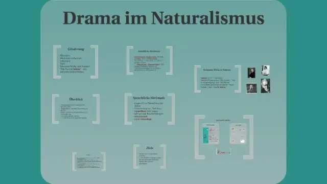 Что означает натурализм в драме?