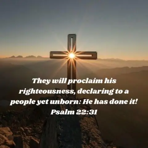 Какой псалом 22?