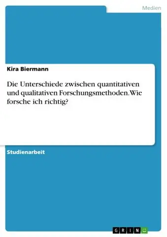 В чем разница между качественным и количественным исследованием PDF?